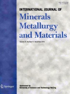 International Journal of Minerals Metallurgy and Materialsİ