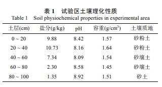 石膏和腐植酸配施对干旱盐碱区土壤改良及棉花生长的影响