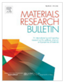 MATERIALS RESEARCH BULLETIN